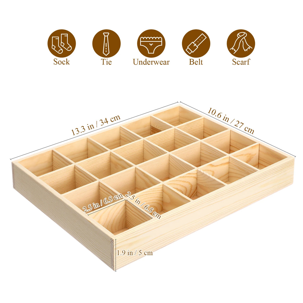 Slides into any standard drawer