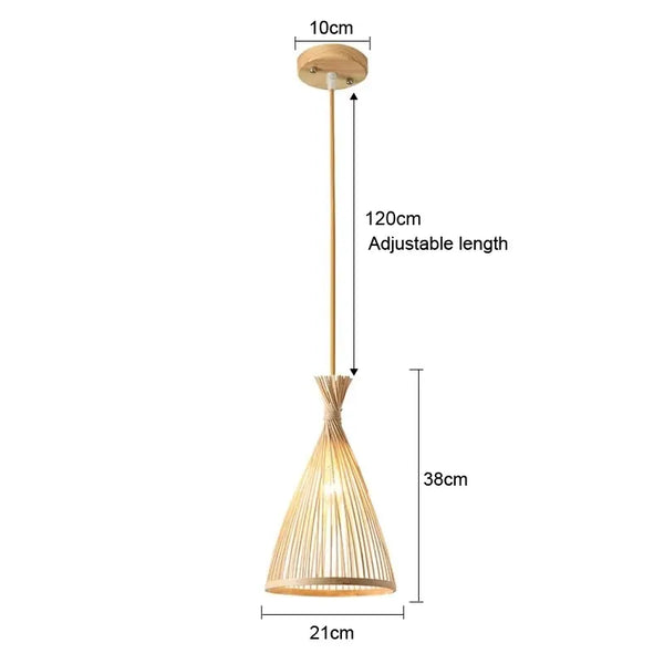 Lamp silhouetted against a sheer linen curtain