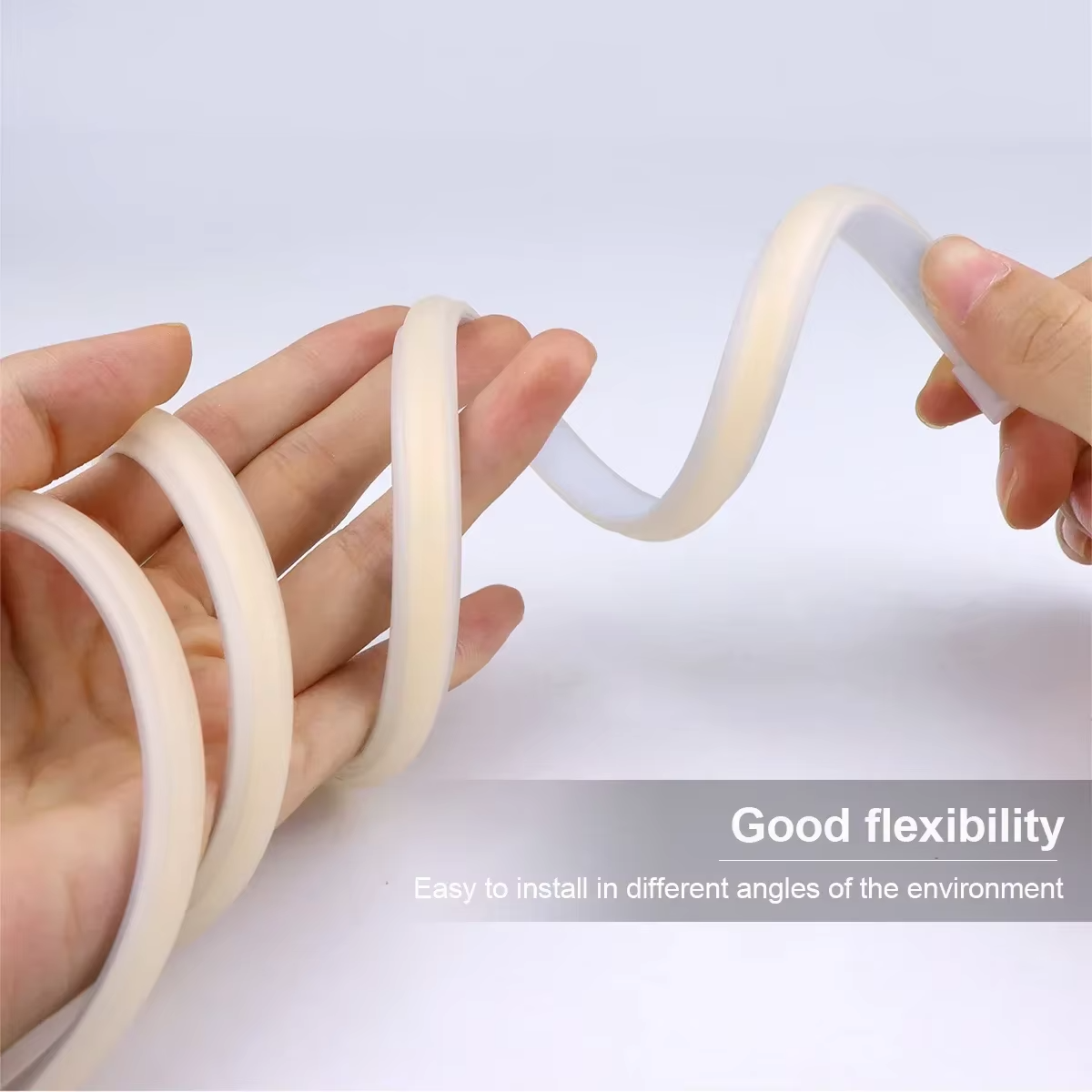 Soft, flexible silicone