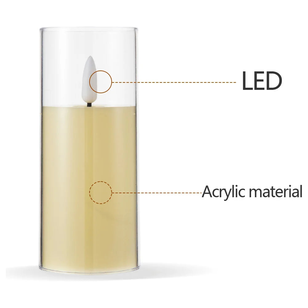 Flickering Flameless LED Tealight Candles