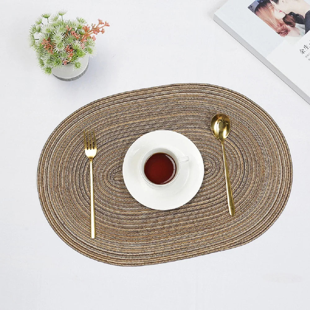 Oversized Woven Table Mats