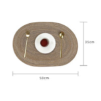 Oversized Woven Table Mats