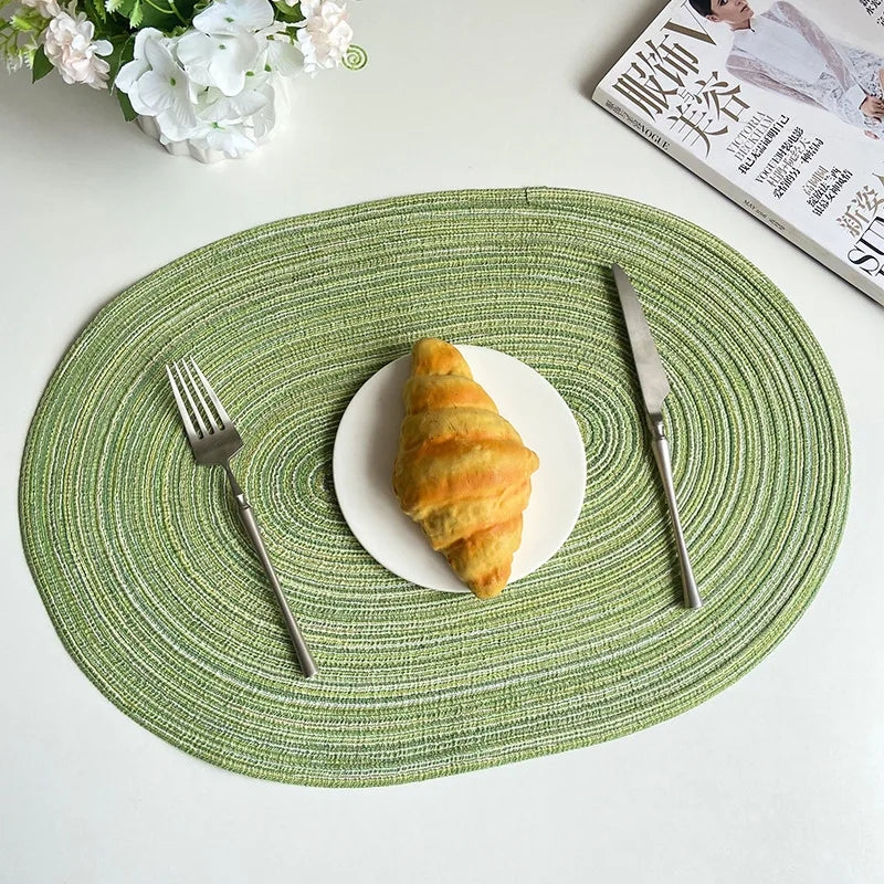 Oversized Woven Table Mats