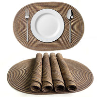 Oversized Woven Table Mats