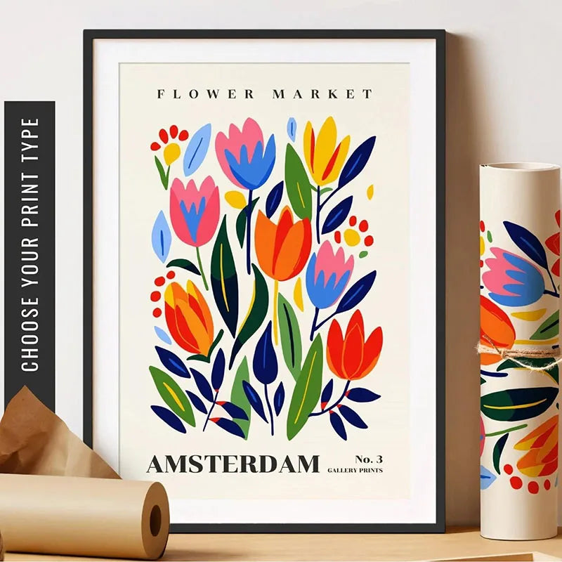 Green Botanical Canvas Art Print