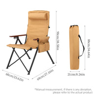 Modern Folding Outdoor Lounge Chair