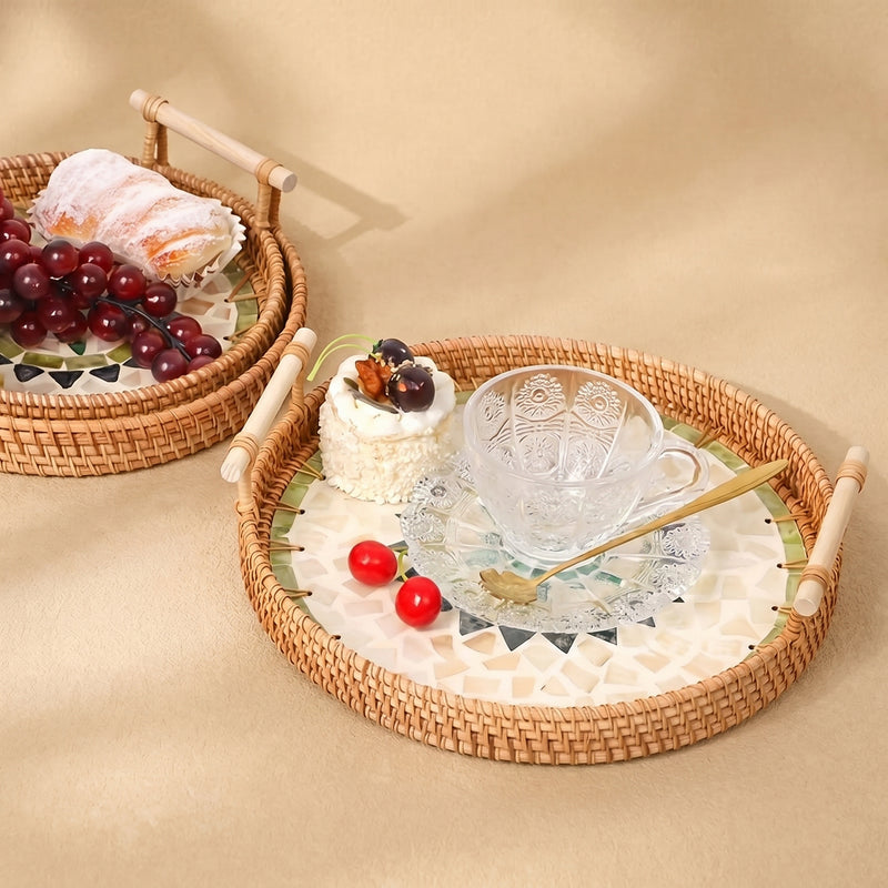 Styled with seasonal fruit.