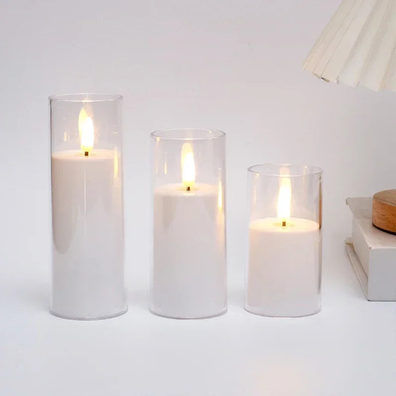 Flickering LED Flameless Candles