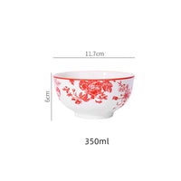 3-Piece Ceramic Rice Bowl Set