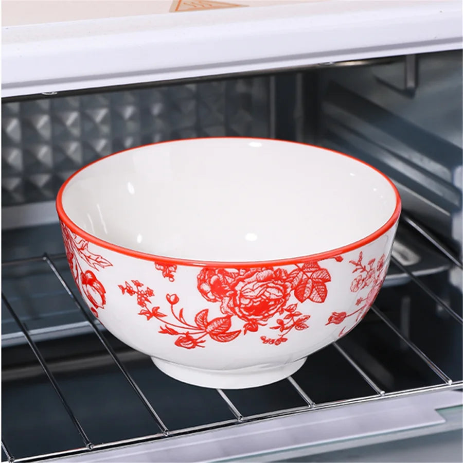 3-Piece Ceramic Rice Bowl Set