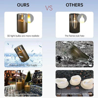 Flickering LED Flameless Candles