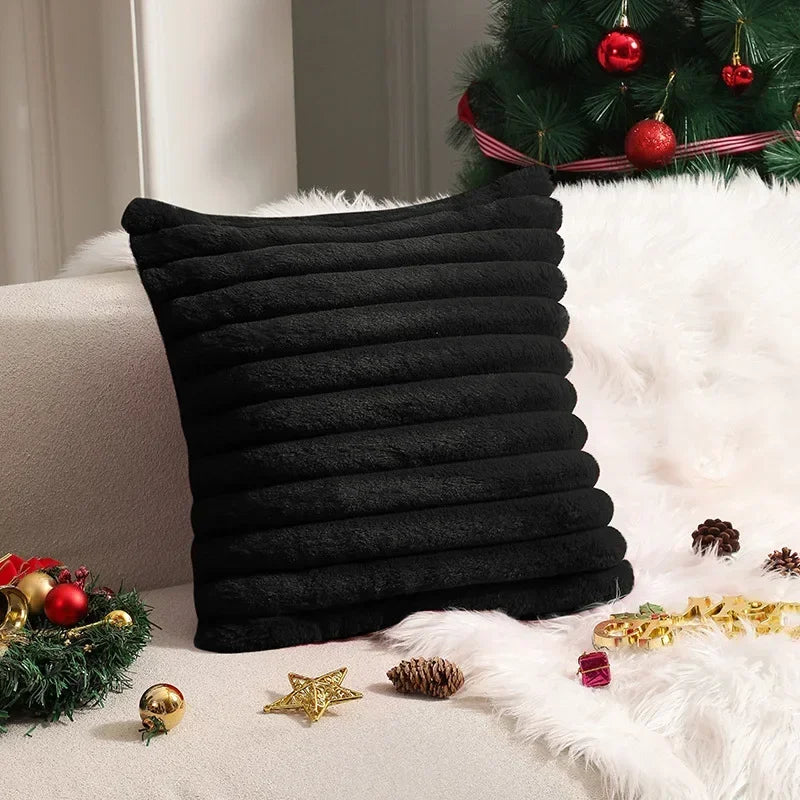 Plush Rabbit Fur Cover