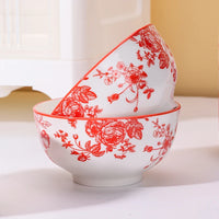 3-Piece Ceramic Rice Bowl Set