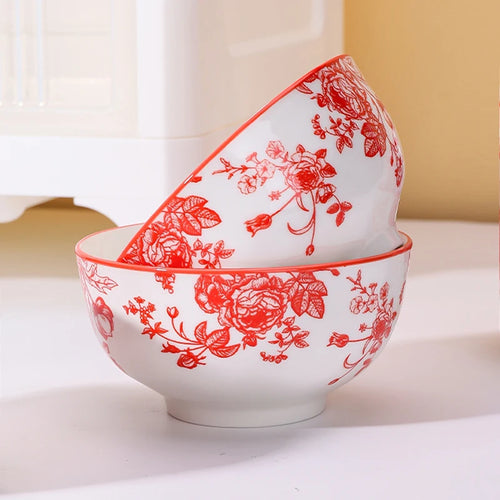 3-Piece Ceramic Rice Bowl Set