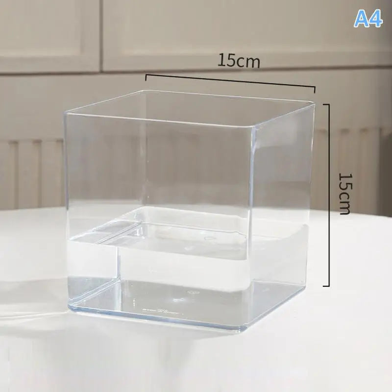 Clear Acrylic Plant Pot