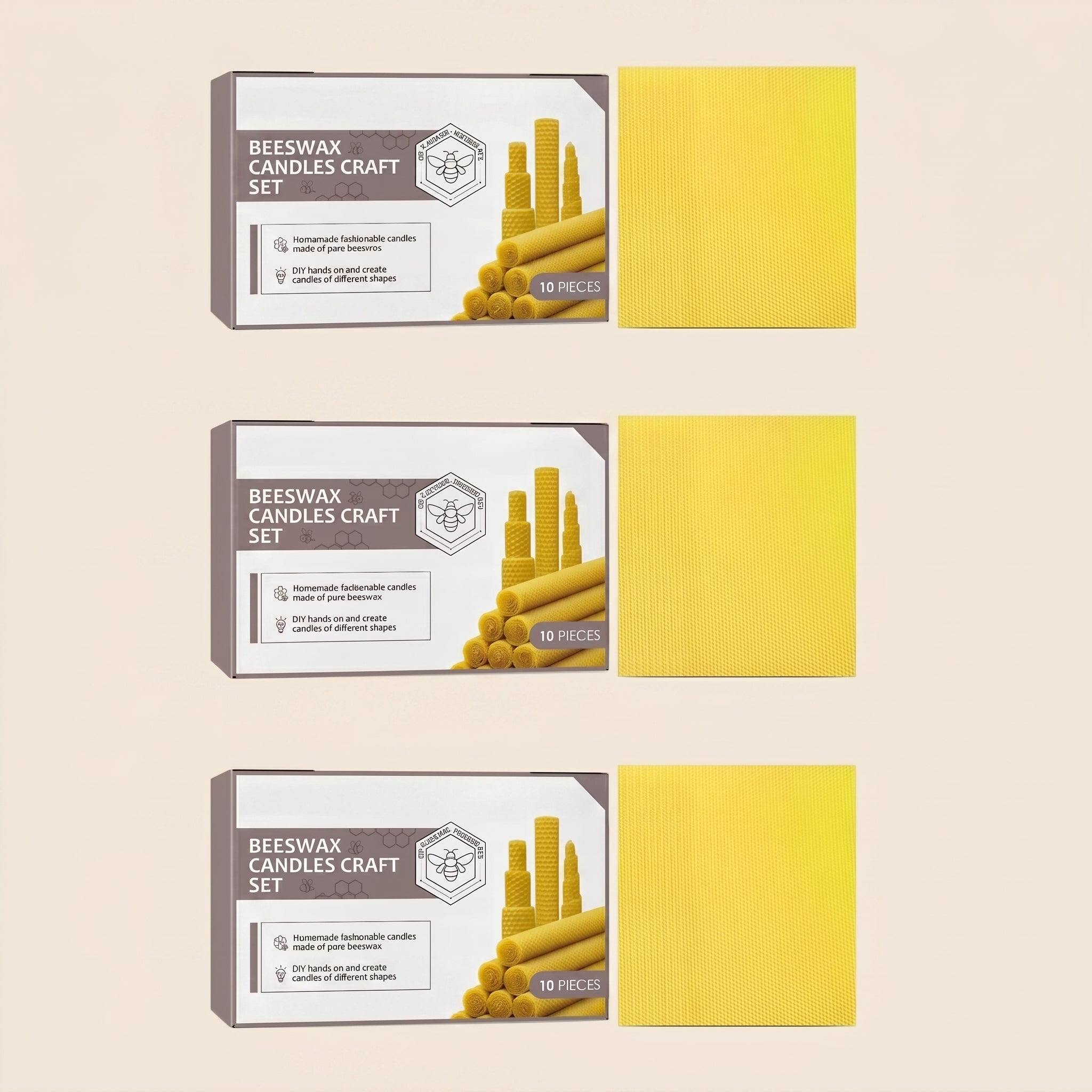 Beeswax Candle Craft Set