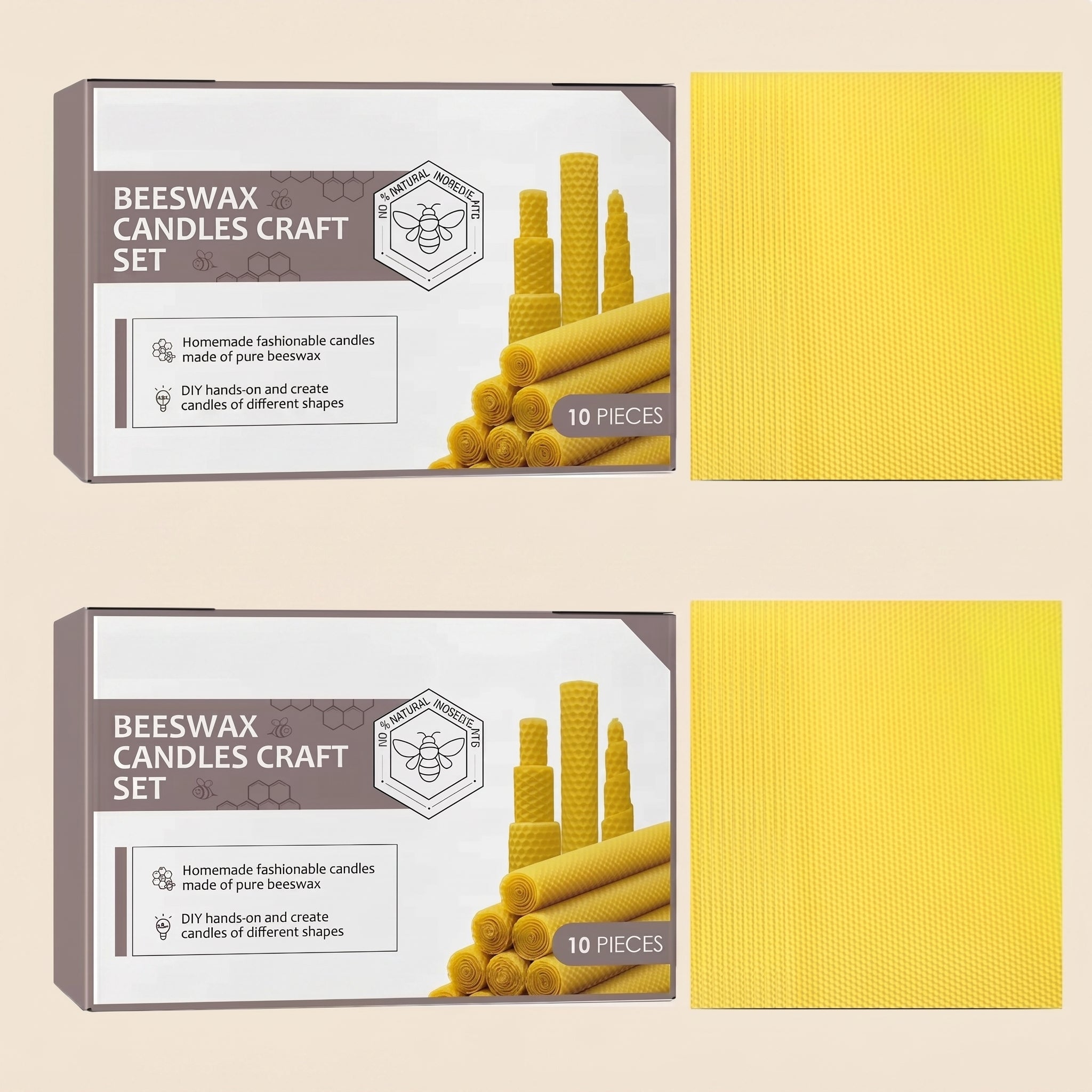 Beeswax Candle Craft Set