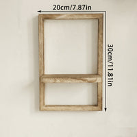 Bedroom & Bathroom - Solid Wood Wall Decor
