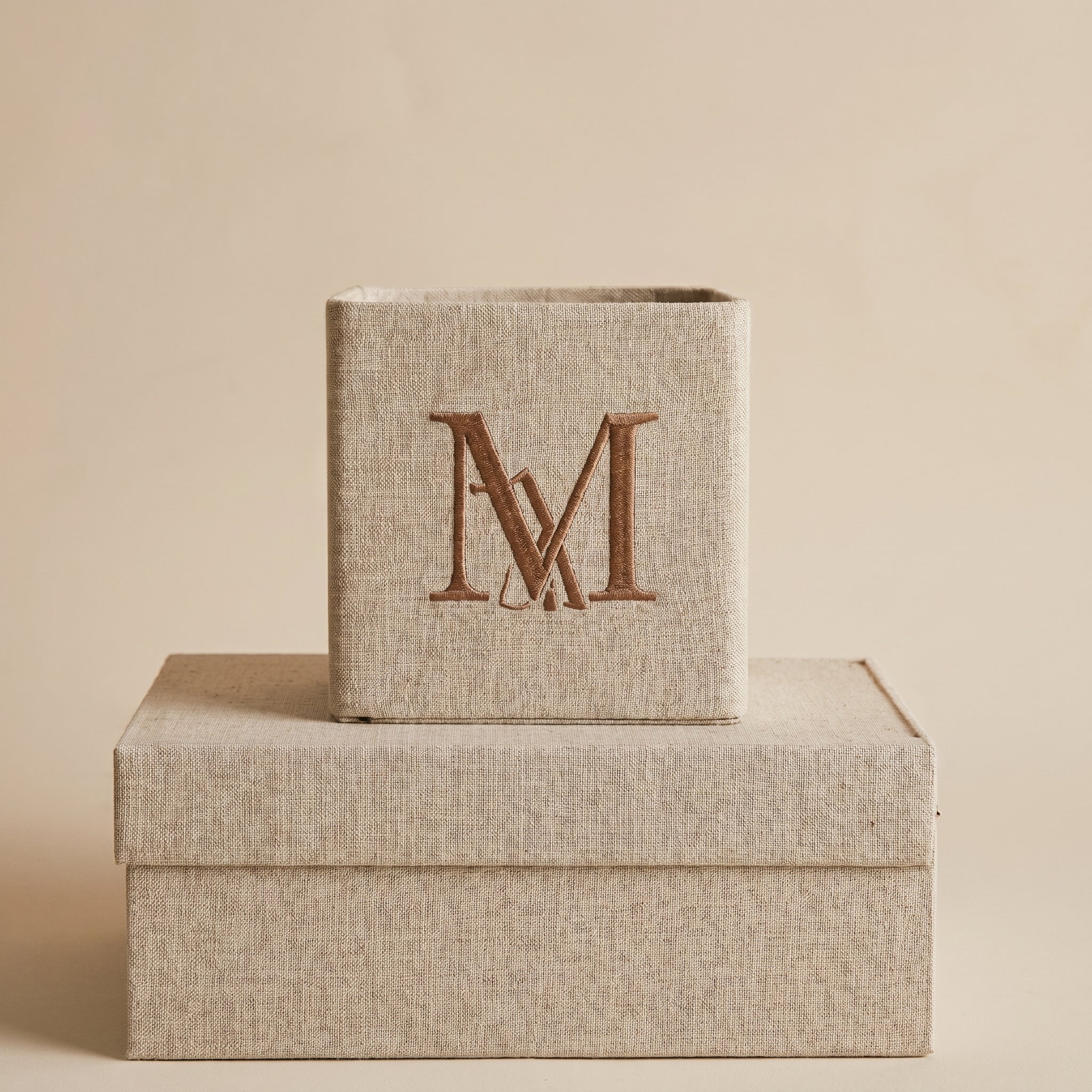 Custom Name Linen Cushion Cover