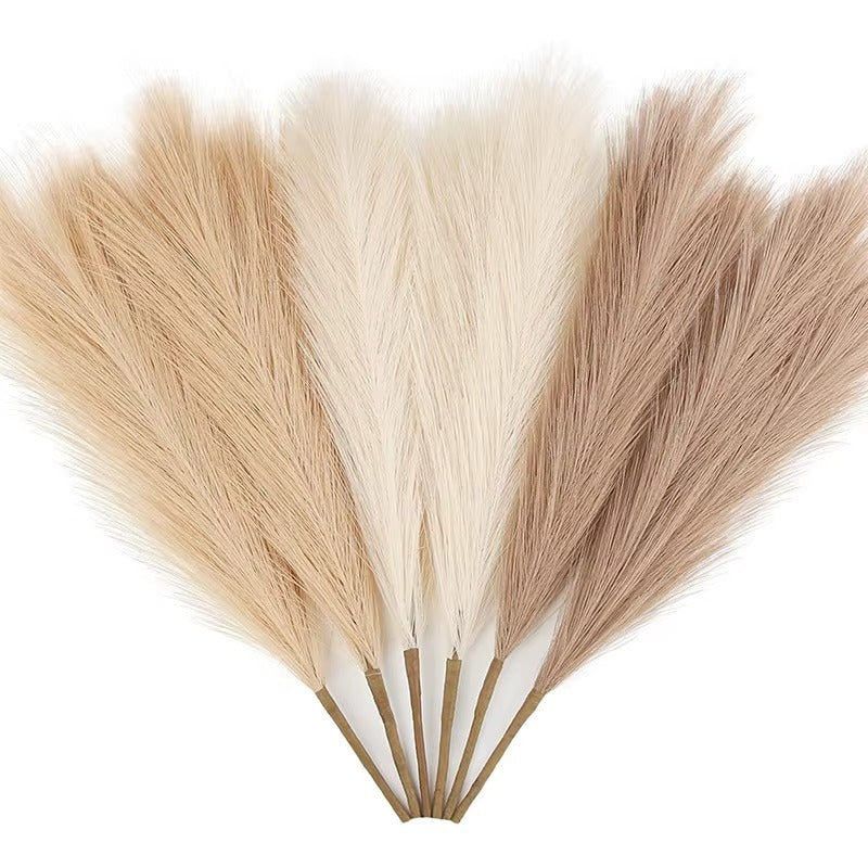 15 PCS Artificial Pampas Grass Decor
