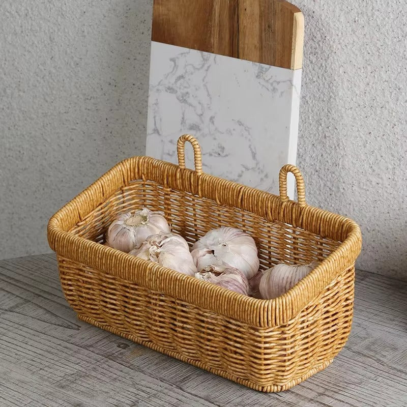 Rattan Style Hanging Storage