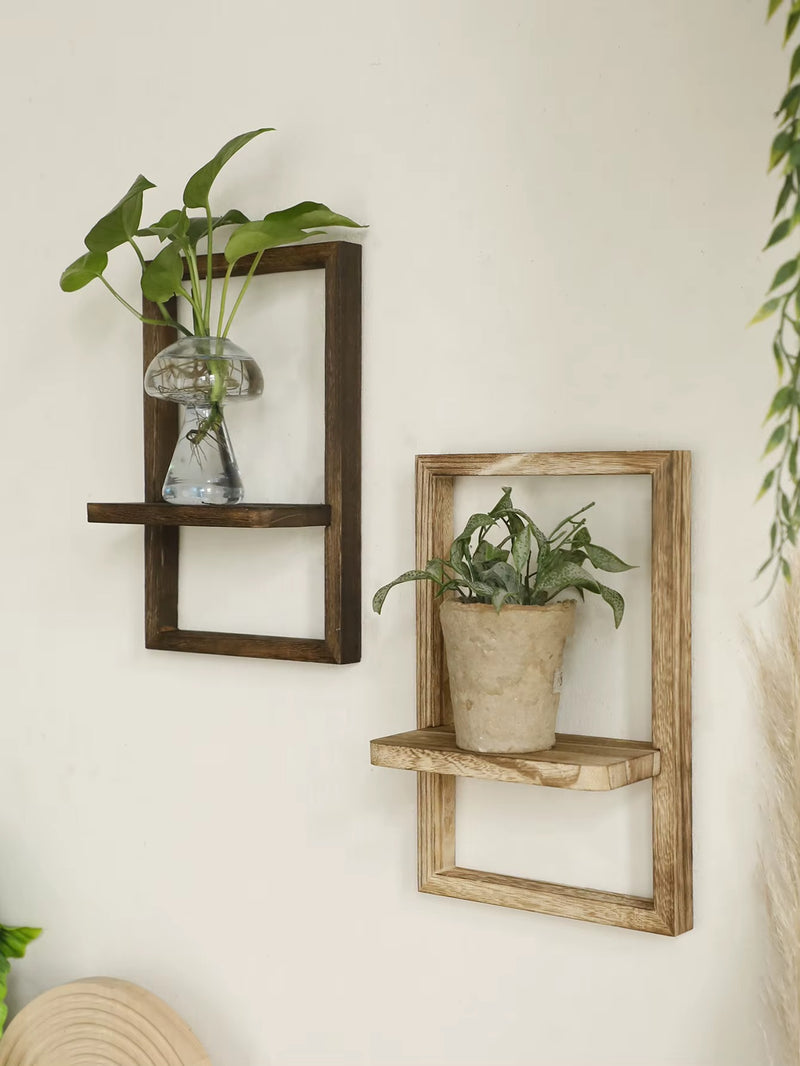 Shelf in a living room