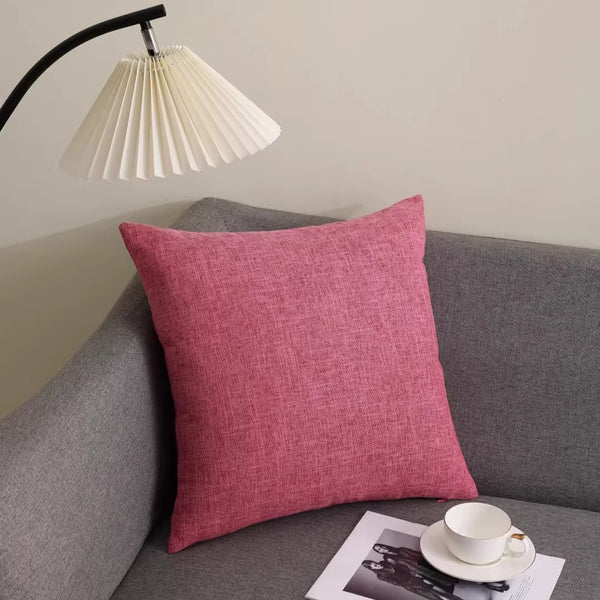 Linen Texture Cushion Cover