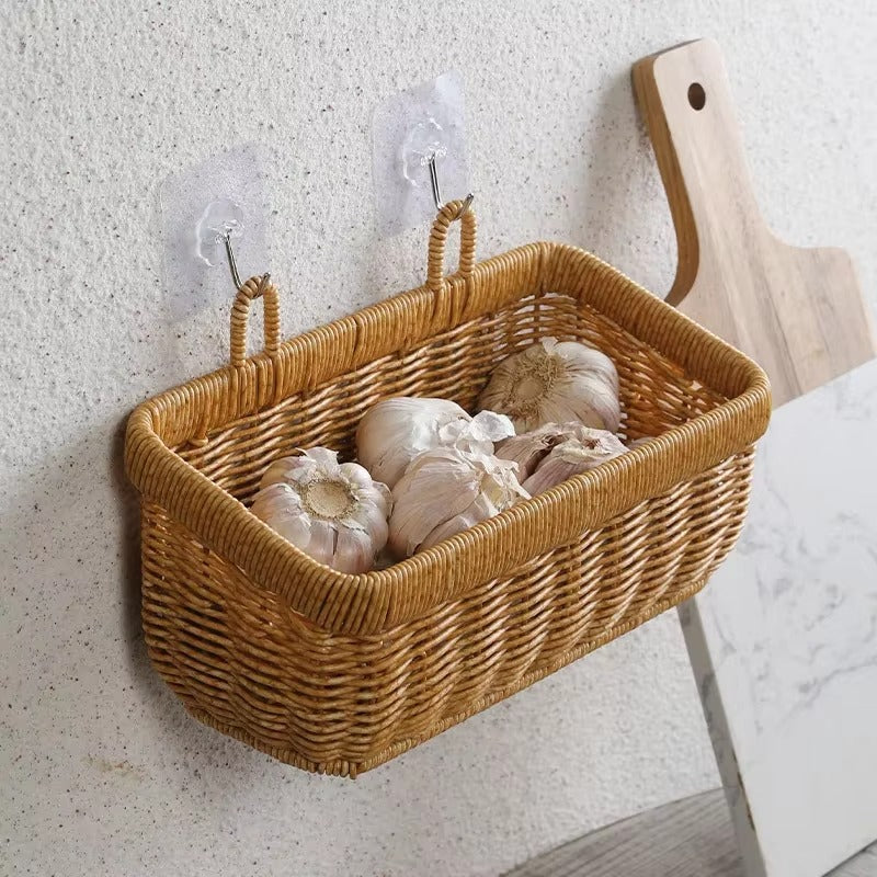 Rattan Style Hanging Storage