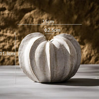Multi Sided Bud Ceramic Vase for Dried Flower