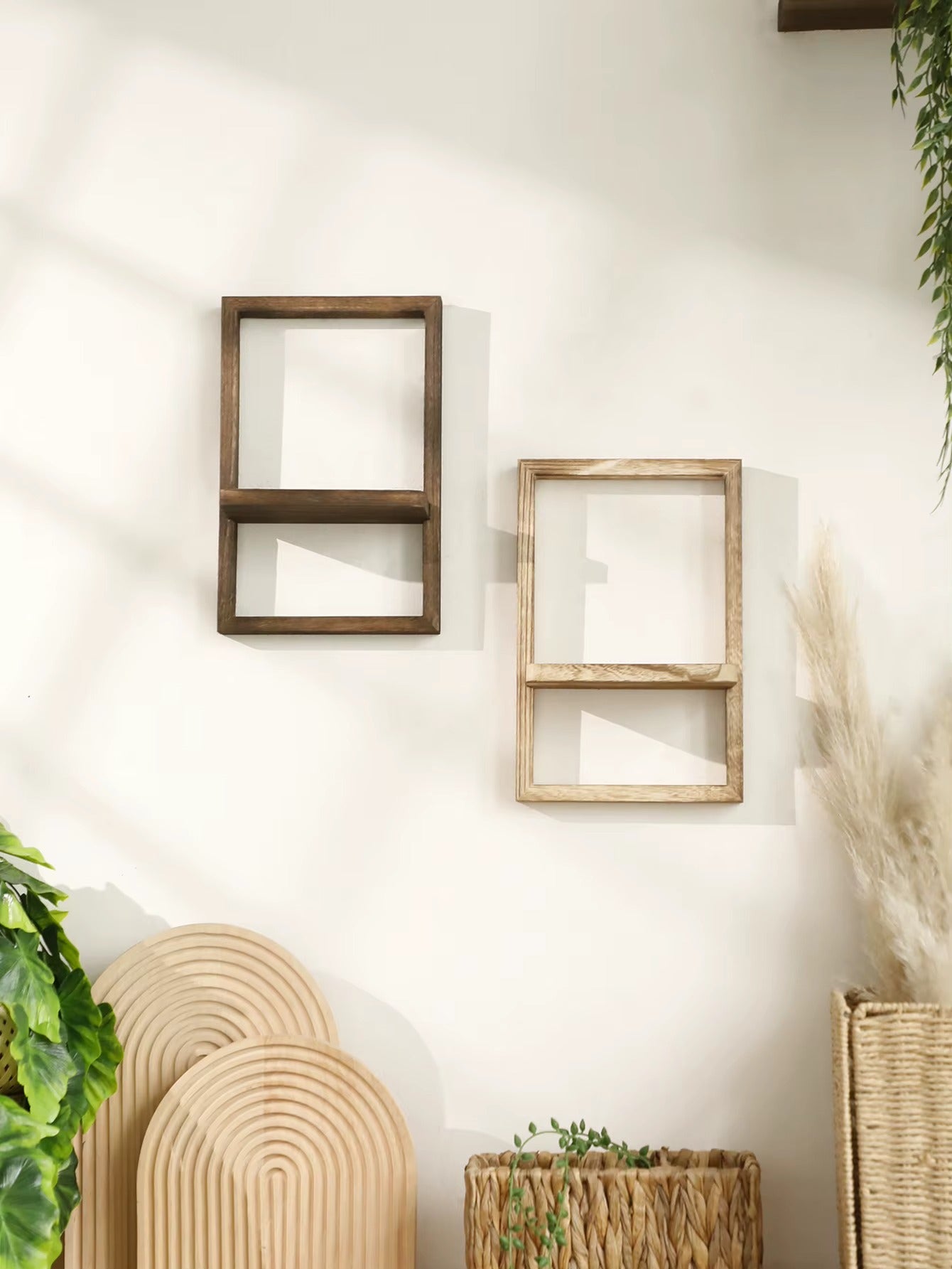 Bedroom & Bathroom - Solid Wood Wall Decor