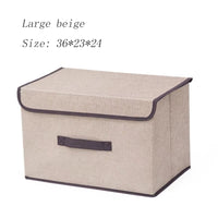 Foldable Non-Woven Clothing & Underwear Organizer Box