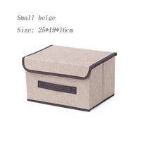 Foldable Non-Woven Clothing & Underwear Organizer Box