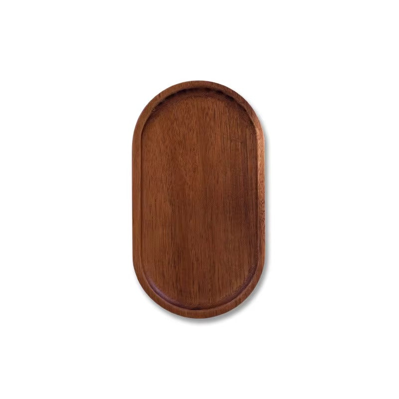 Dark Wood Serving Tray